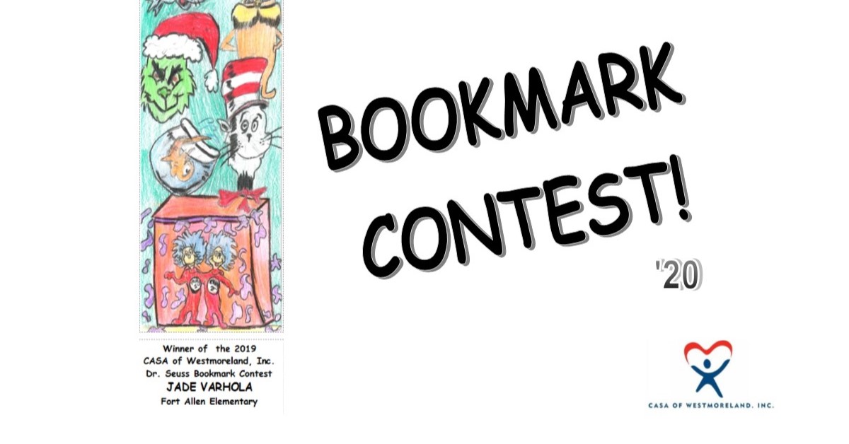 CASA of Westmoreland Bookmark Contest